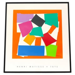 Henri Matisse The Snail (L'escargot) Abstract Screen Print Artwork, Tate Gallery