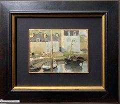 "Douarnenez" France Oil cm. 20 x 14 1930
