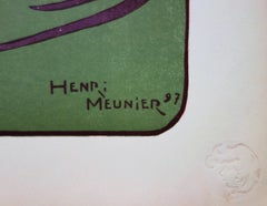 L'heure du silence – Originallithographie (1897/98)