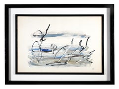 Sin título - Óleo y técnica mixta de Henry Michaux - 1969