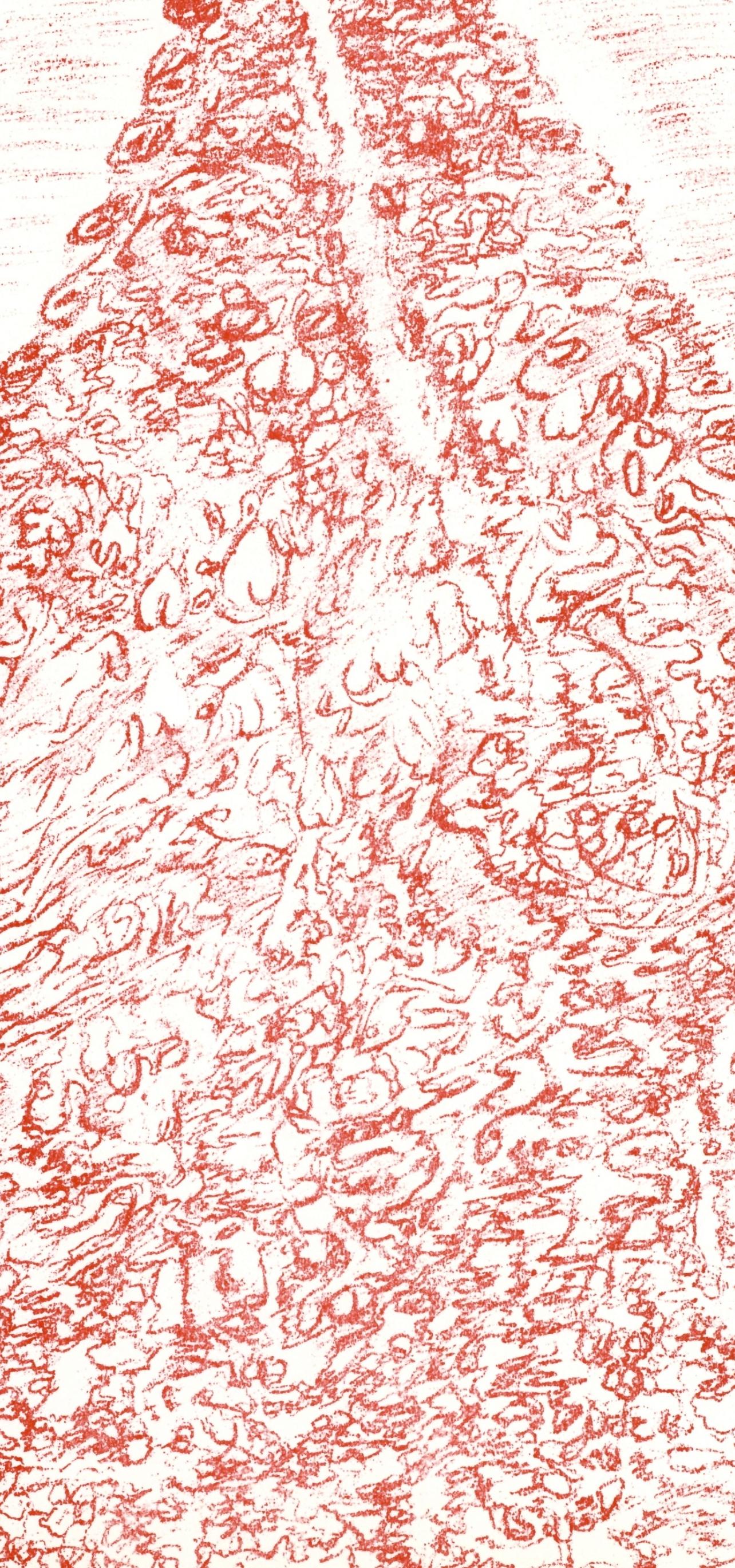 Composizione (Mason 23), Société internationale d'art XXe siècle - Print di Henri Michaux
