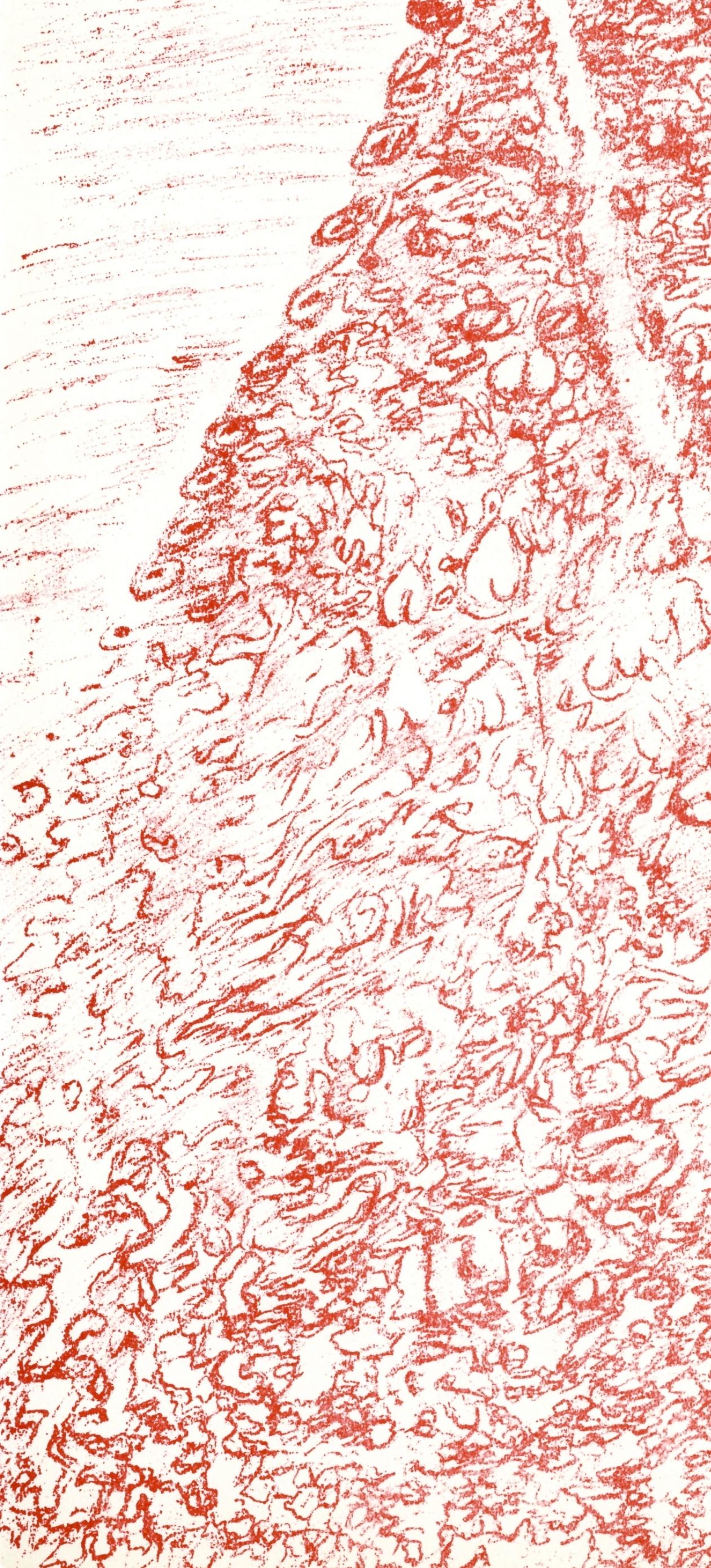 Composizione (Mason 23), Société internationale d'art XXe siècle - Print Moderno di Henri Michaux