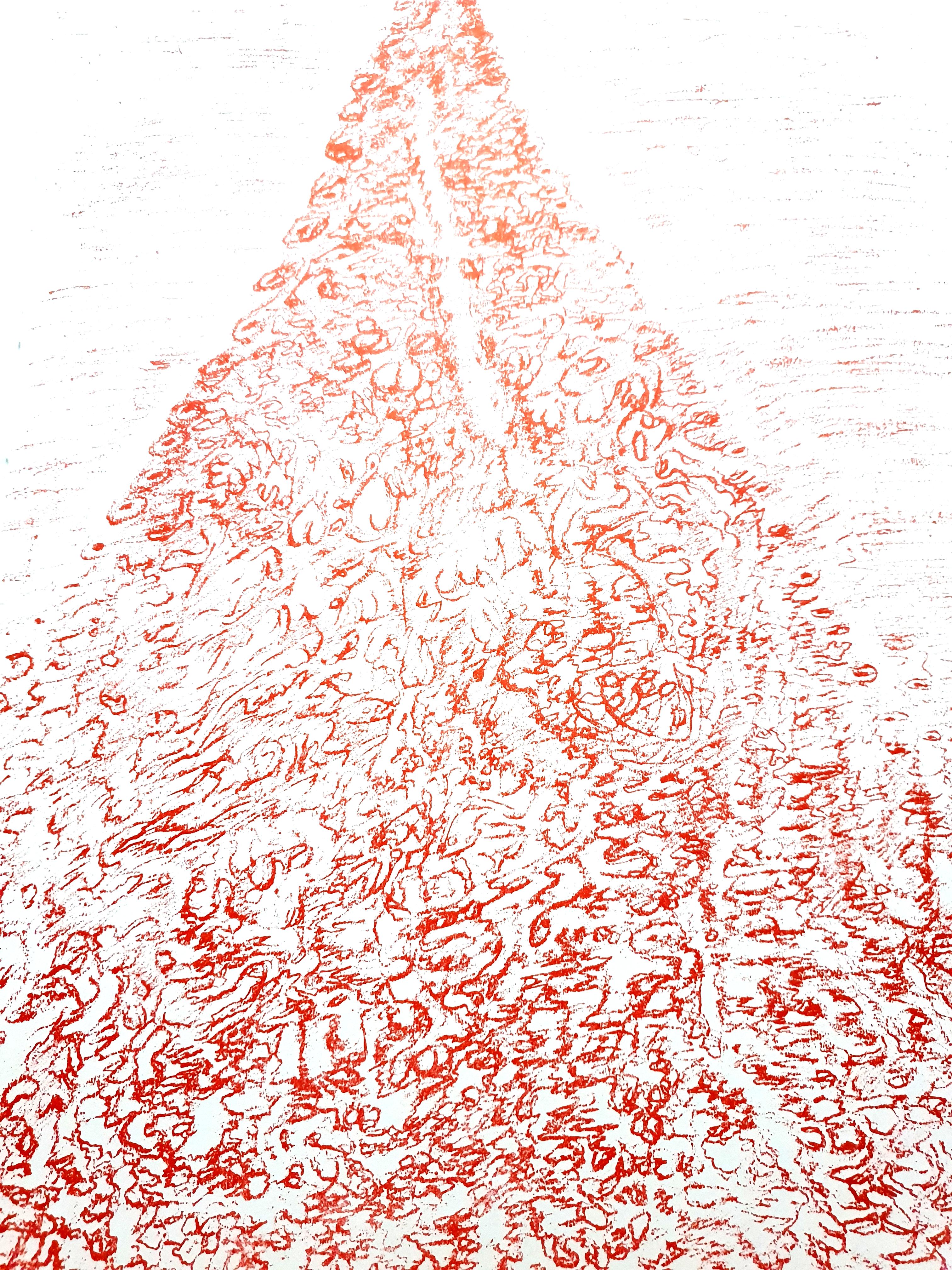 Henri Michaux -  Original Zinchograph For Sale 2