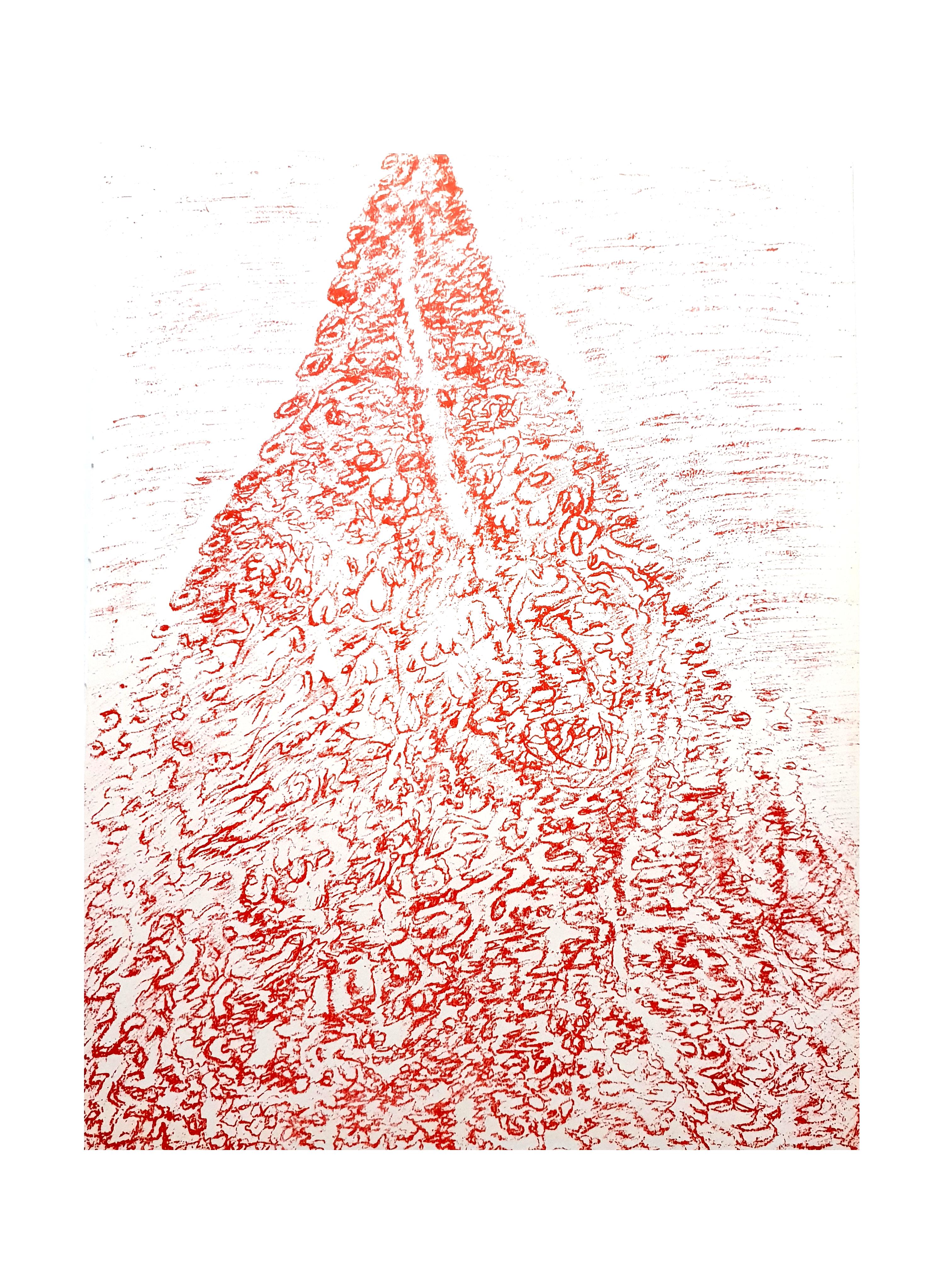 Henri Michaux -  Original Zinchograph For Sale 3