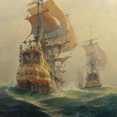 Henri MILOCH (1898-1979) Maritime Painting, signed and dated