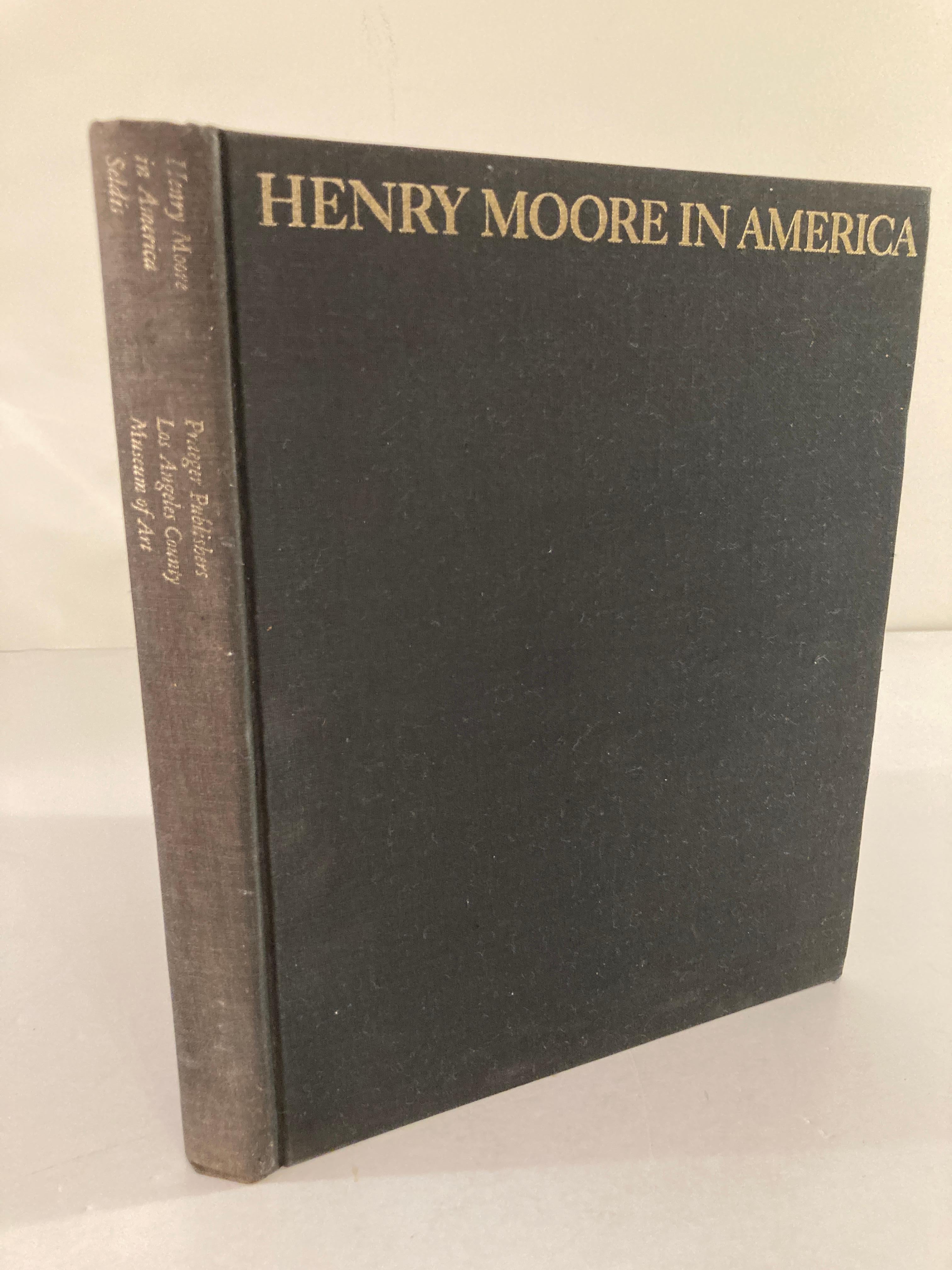 Post-Modern Henri Moore in America Collectible Art Book, 1973