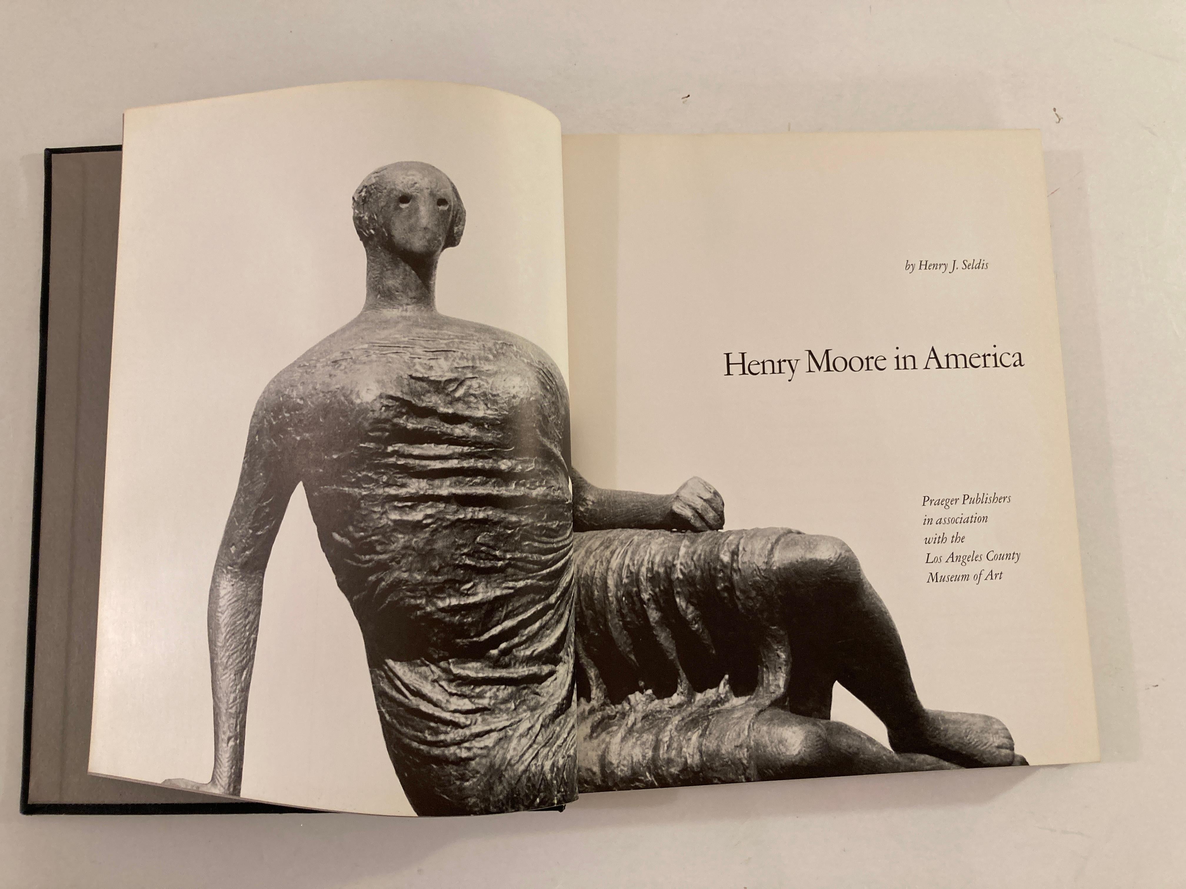 American Henri Moore in America Collectible Art Book, 1973