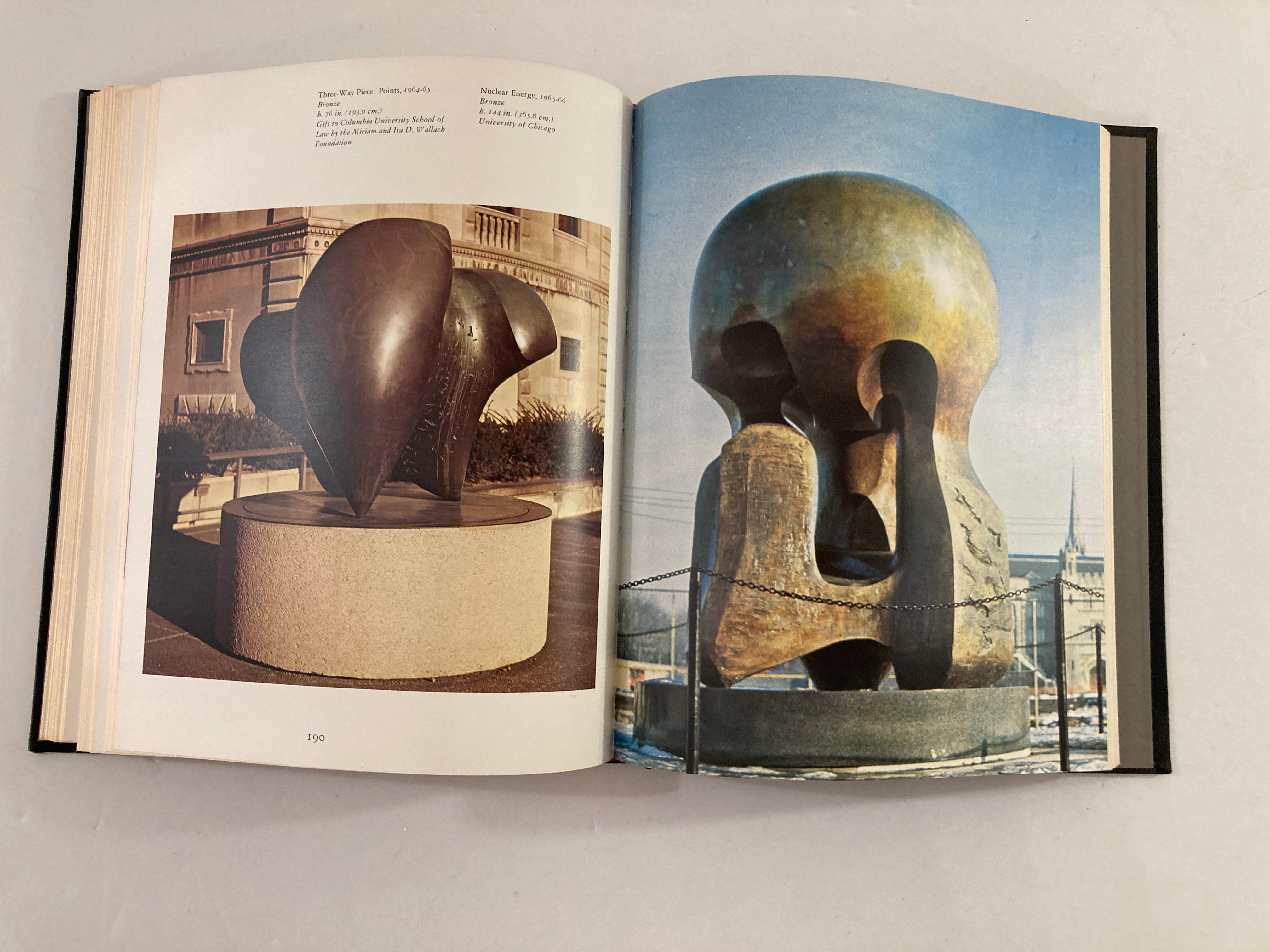 Paper Henri Moore in America Collectible Art Book, 1973
