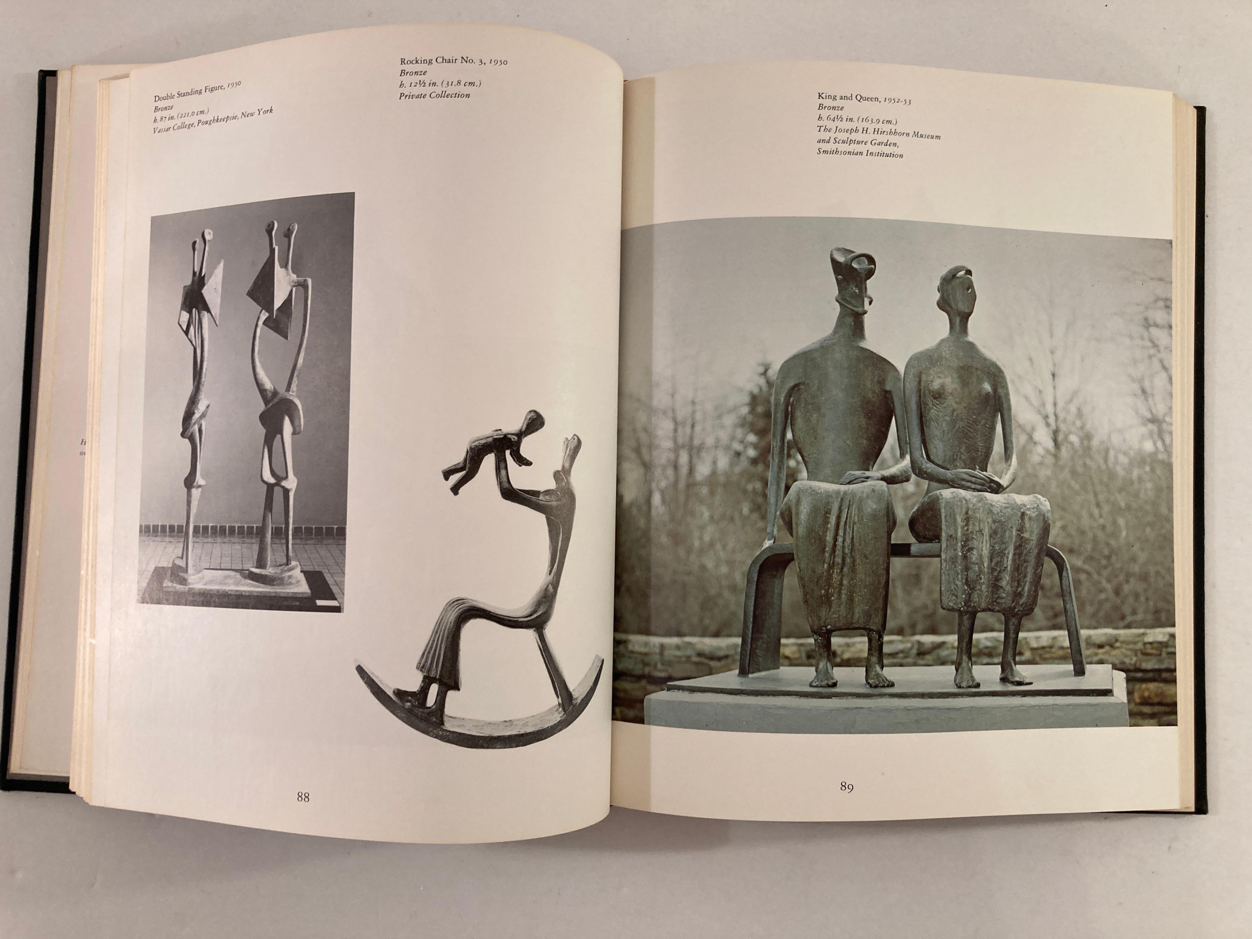 Henri Moore in America Collectible Art Book, 1973 1