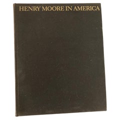 Vintage Henri Moore in America Collectible Art Book, 1973