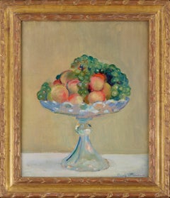Coupe aux Pêches et aux Raisins (Bowl with Peaches and Grapes)