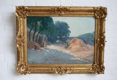 Henri Pailler, vue impressionniste française du Pont Marie, Paris