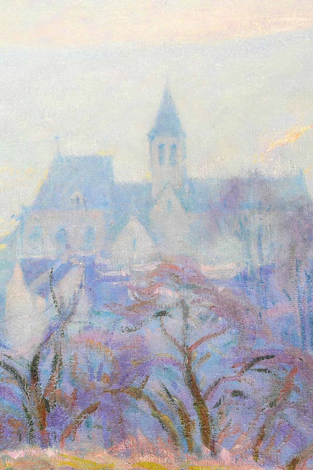 Henri Pailler - Snow in Triel sur Seine For Sale 3
