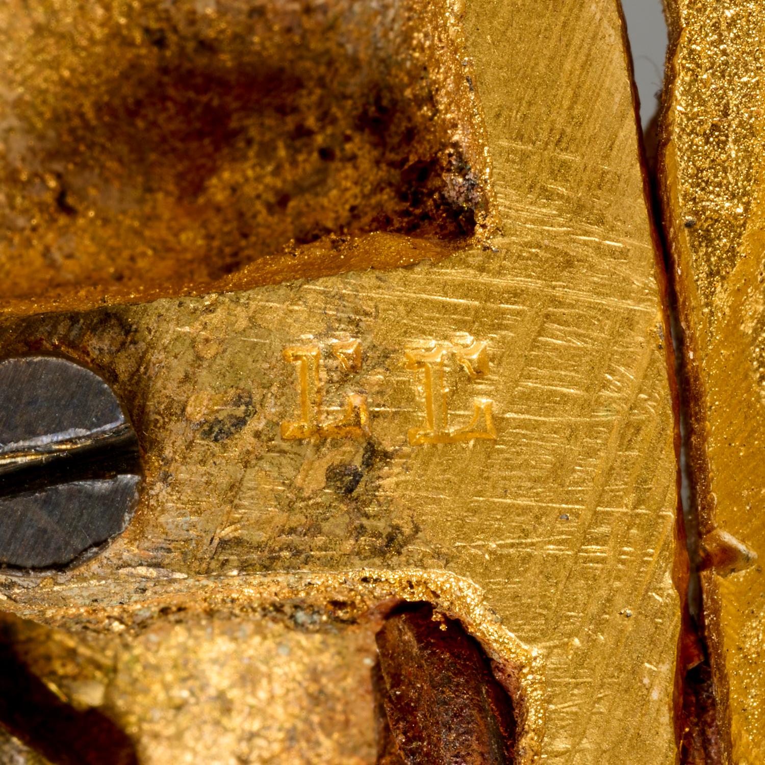 Henri Picard (after), Bronze and Crystal Compote 3