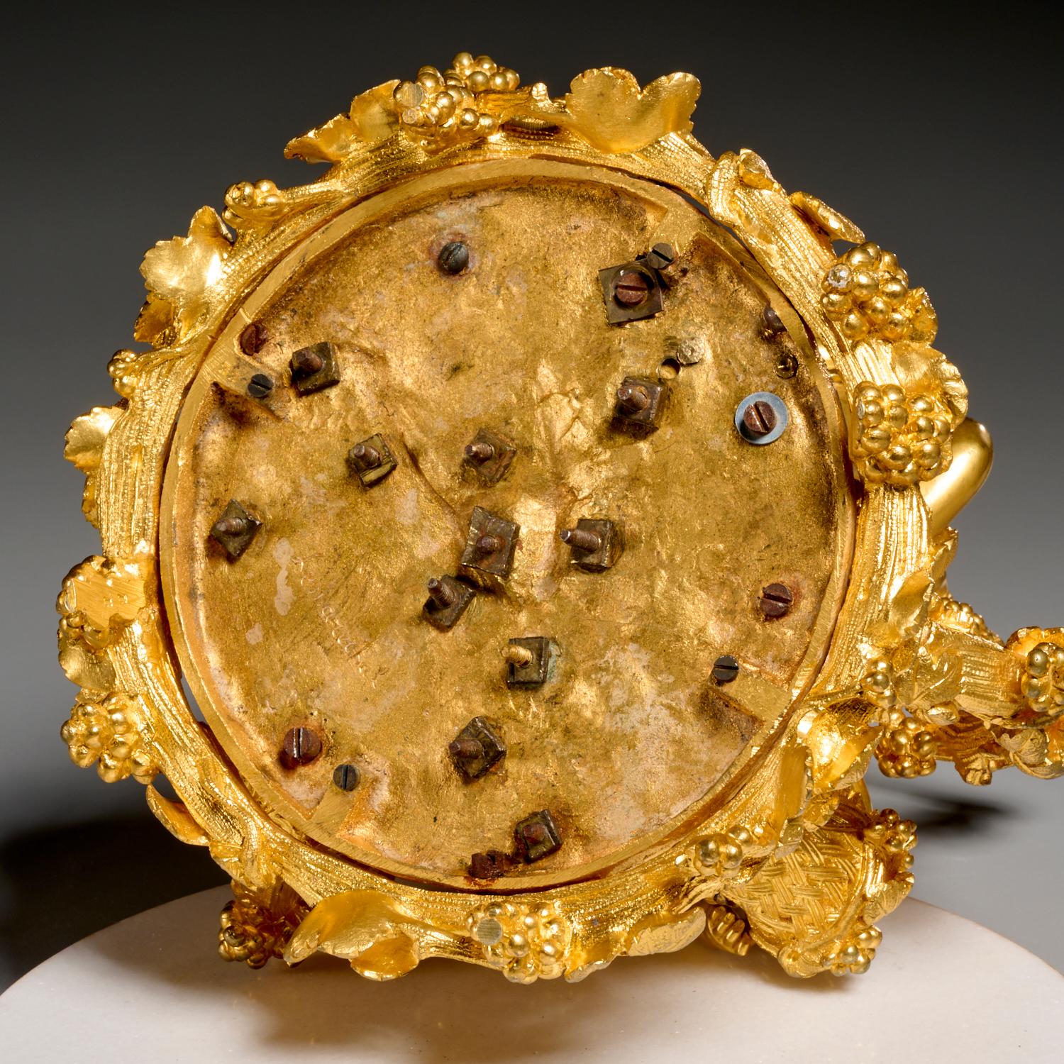 Mid-19th Century Henri Picard (after), Bronze and Crystal Compote