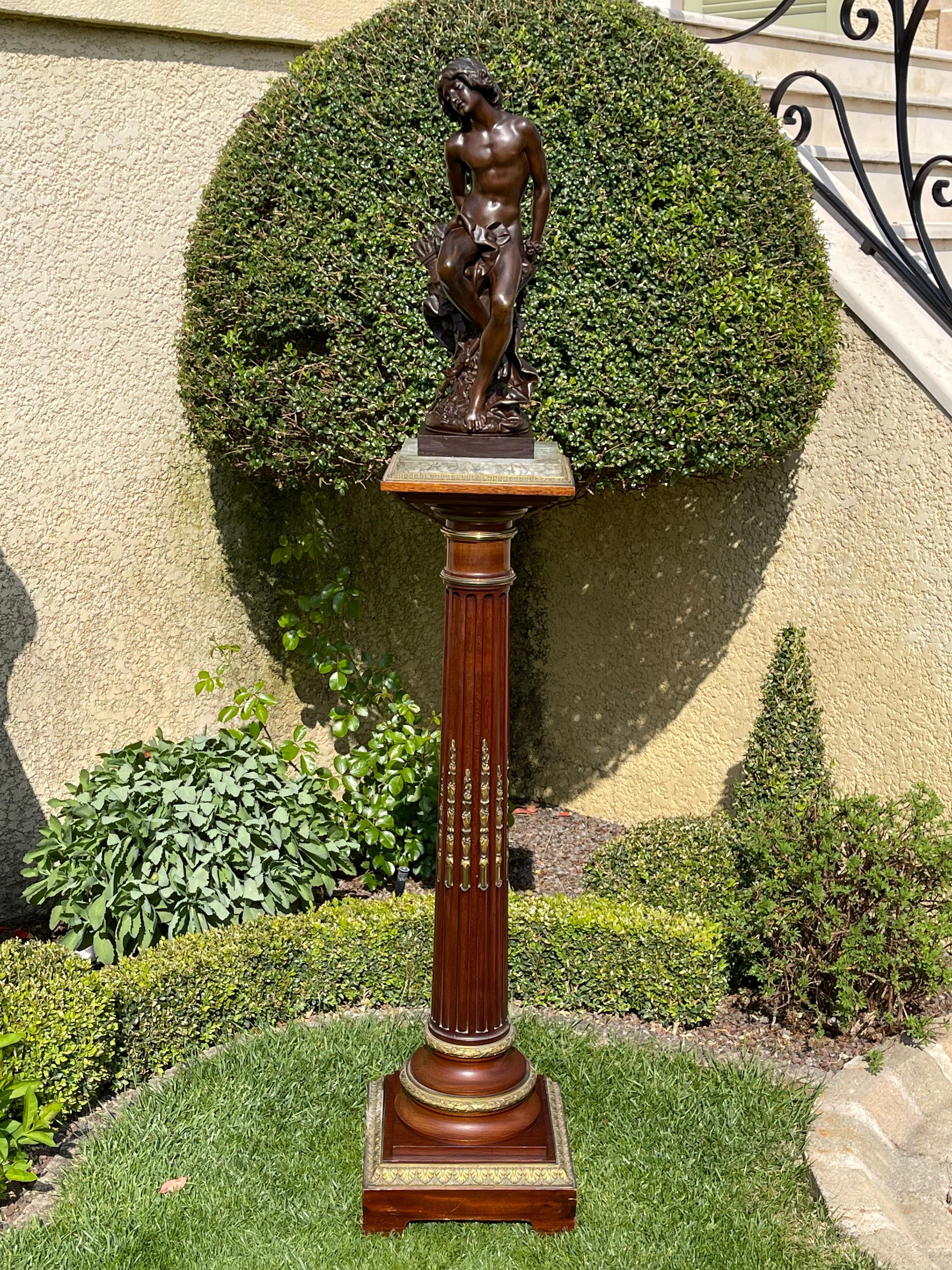 Henri Plé, Bronze “Cupid”, 19th Century For Sale 8