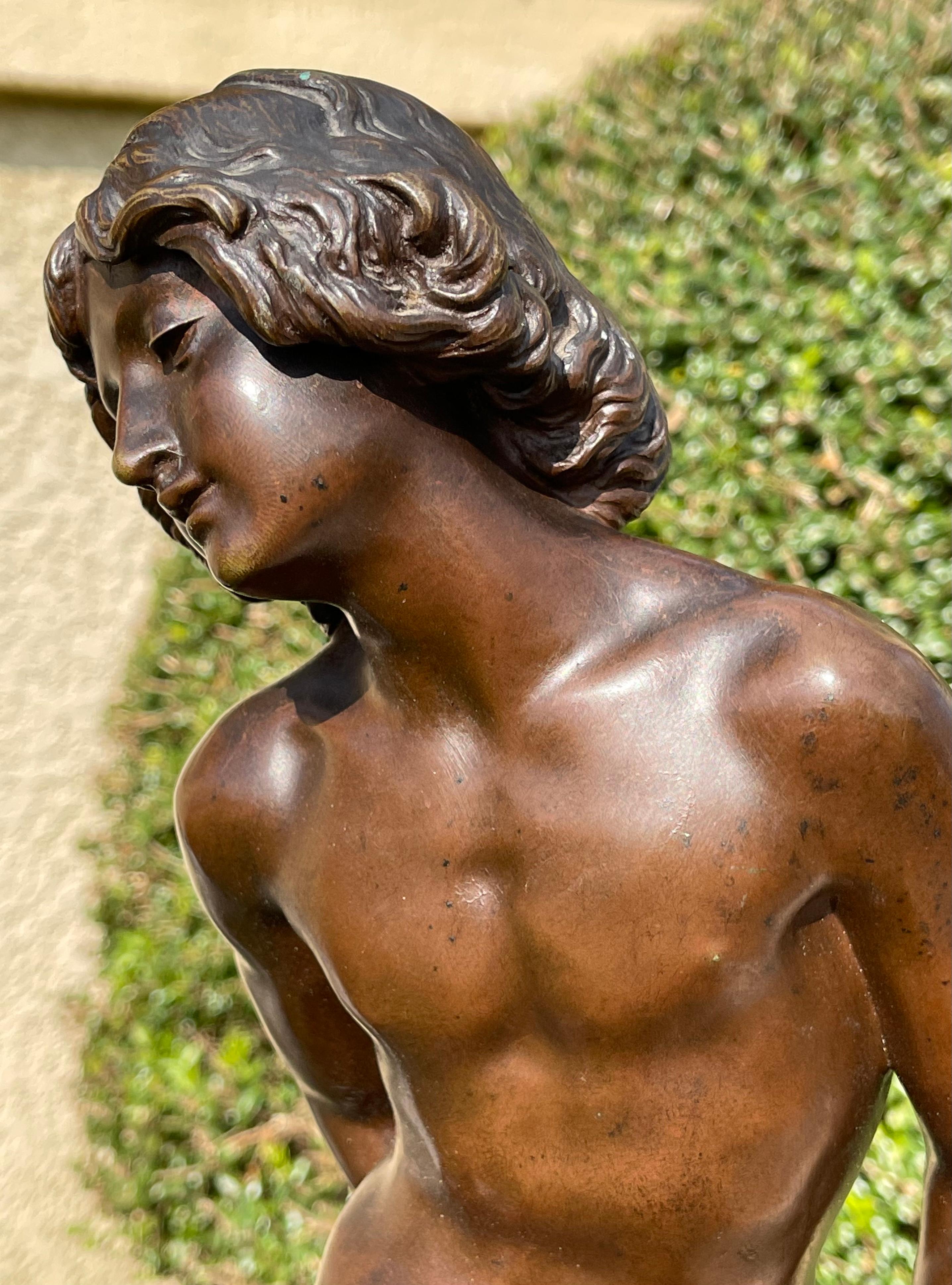 Henri Plé, Bronze “Cupid”, 19th Century For Sale 2