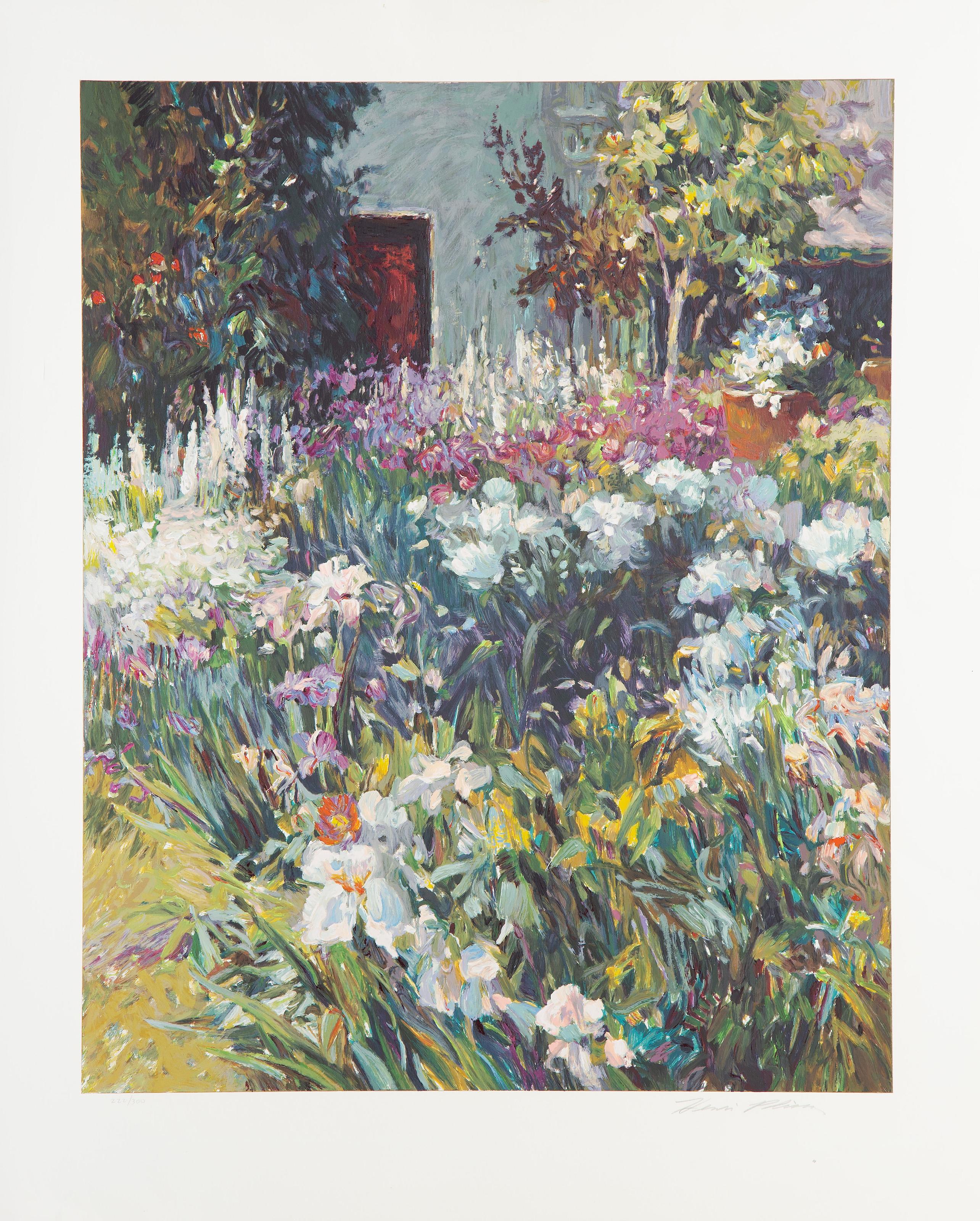 Henri Plisson, American (1908 - 2002) - Red Door, Medium: Screenprint, signed and numbered in pencil, Edition: 222/300, Image Size: 27.5 x 22 inches, Size: 33.25 x 27 in. (84.46 x 68.58 cm)