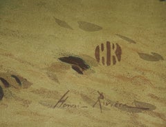 Art Nouveau: Età dell'oro, Vita tranquilla nella foresta - litografia originale