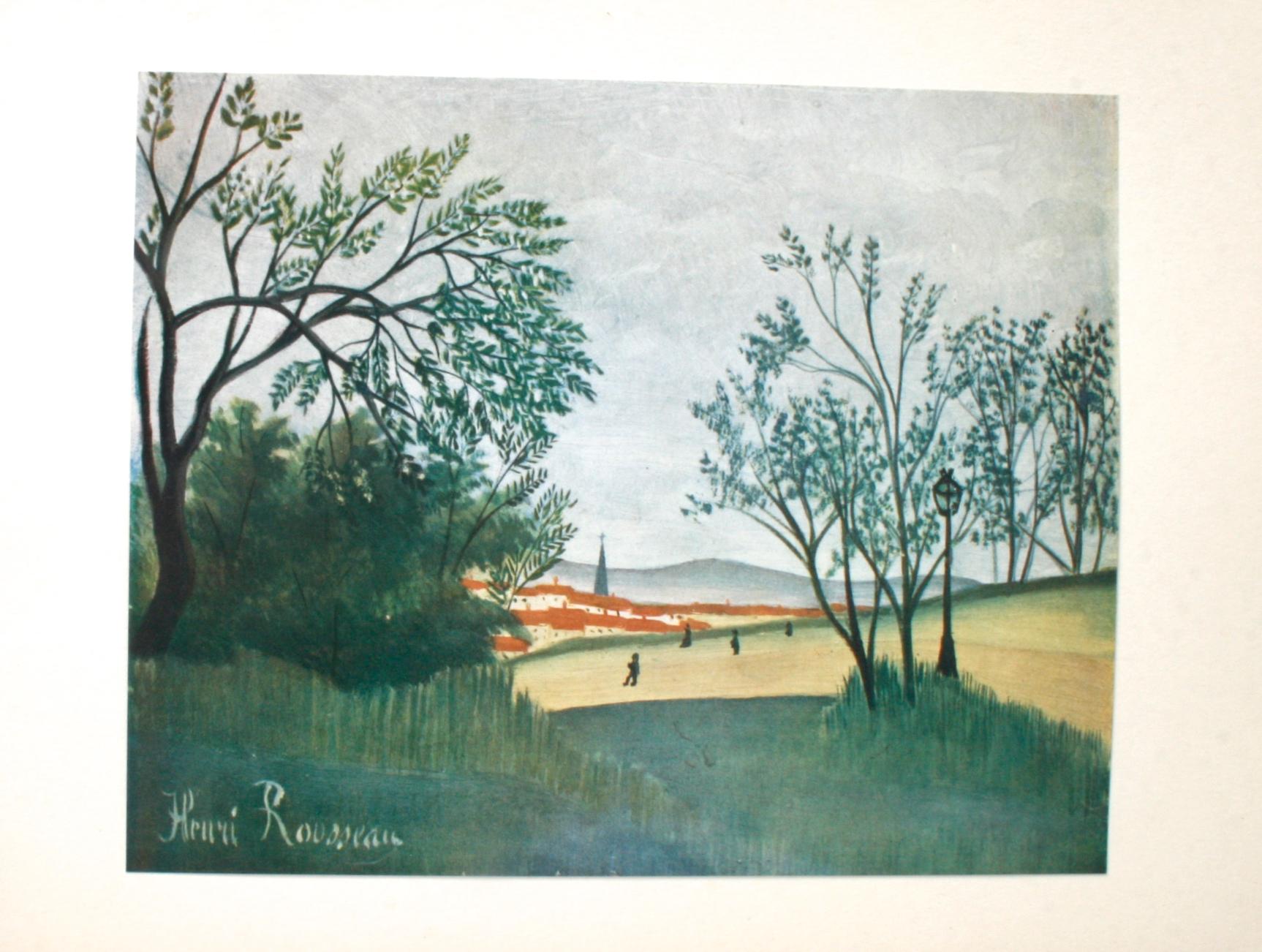 20th Century Henri Rousseau dit Le Douanier by Jean-Marie Lo Duca, First Edition For Sale