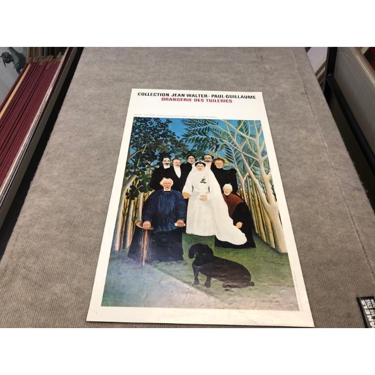 Affiche de l'Orangerie De Tuilleries d'Henri Rousseau, 1971 en vente 1