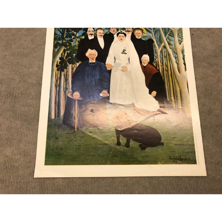 Affiche de l'Orangerie De Tuilleries d'Henri Rousseau, 1971 en vente 4
