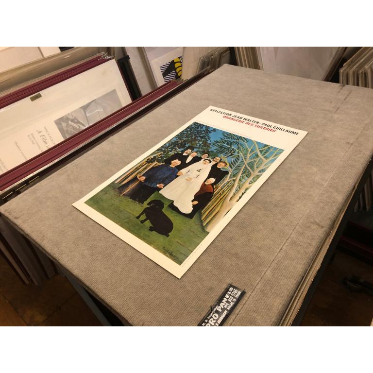 Affiche de l'Orangerie De Tuilleries d'Henri Rousseau, 1971 en vente 6