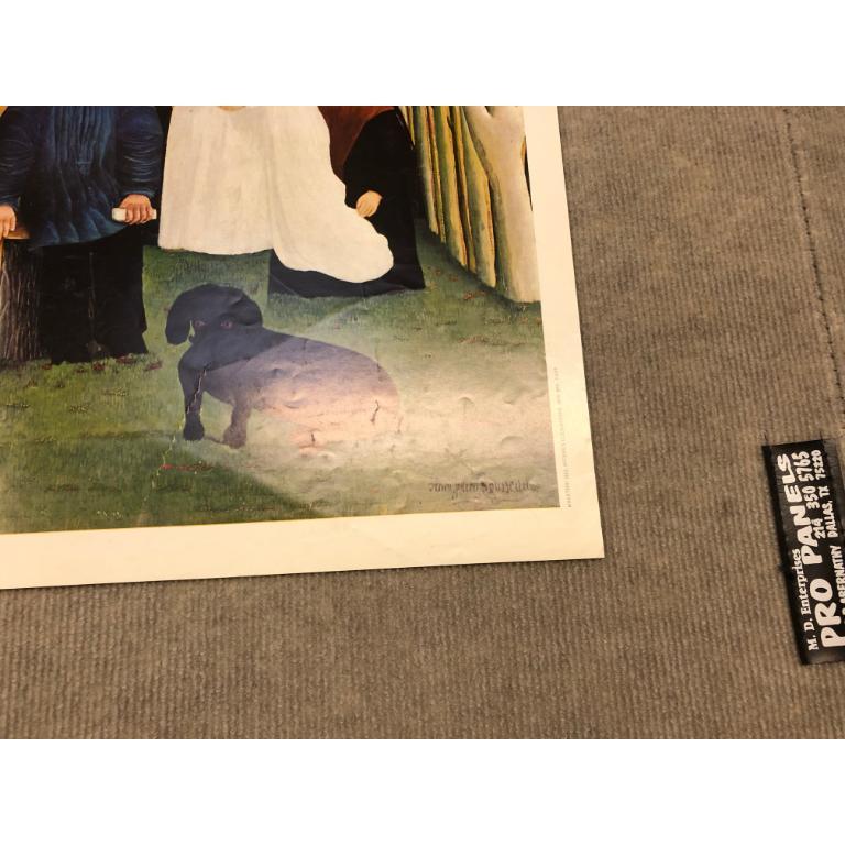 Affiche de l'Orangerie De Tuilleries d'Henri Rousseau, 1971 en vente 7