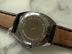 Henri Sandoz, 36mm Stainless Steel Case, 17 Jewel Manual Movement, c1969