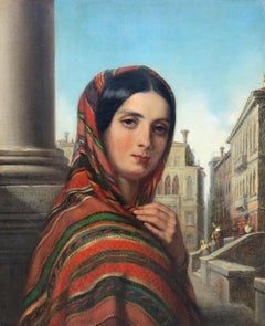 People's woman of Venice, Italy