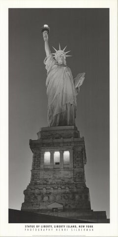 2001 After Henri Silberman 'The Statue of Liberty' Photography Offset Lithograph