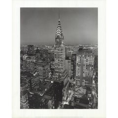 Henri Silberman 'Chrysler Building' 1998- Offset Lithograph