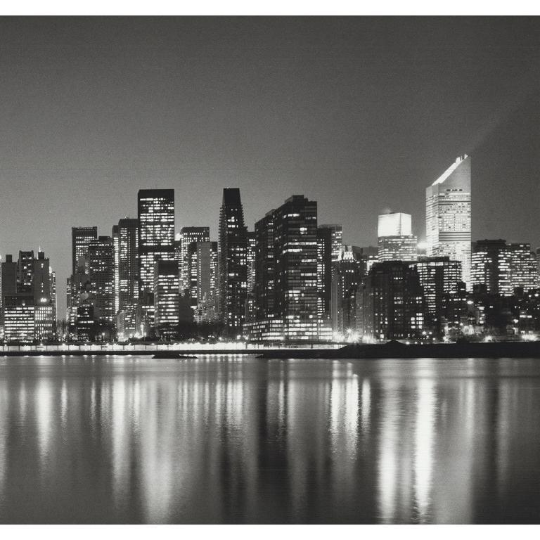 Henri Silberman 'Manhattan East Side' 1999- Offset Lithograph For Sale 3