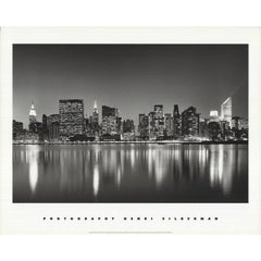 Henri Silberman Manhattan East Side 1999- Lithographie offset