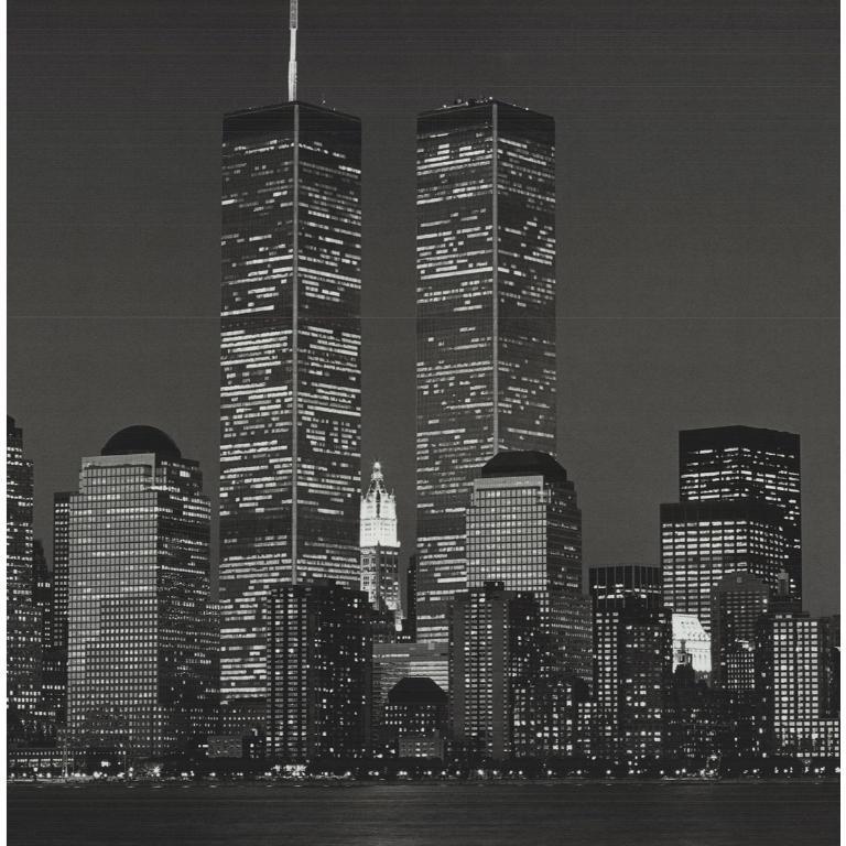 Henri Silberman „WTC Moon“ 2003- Offset-Lithographie im Angebot 2