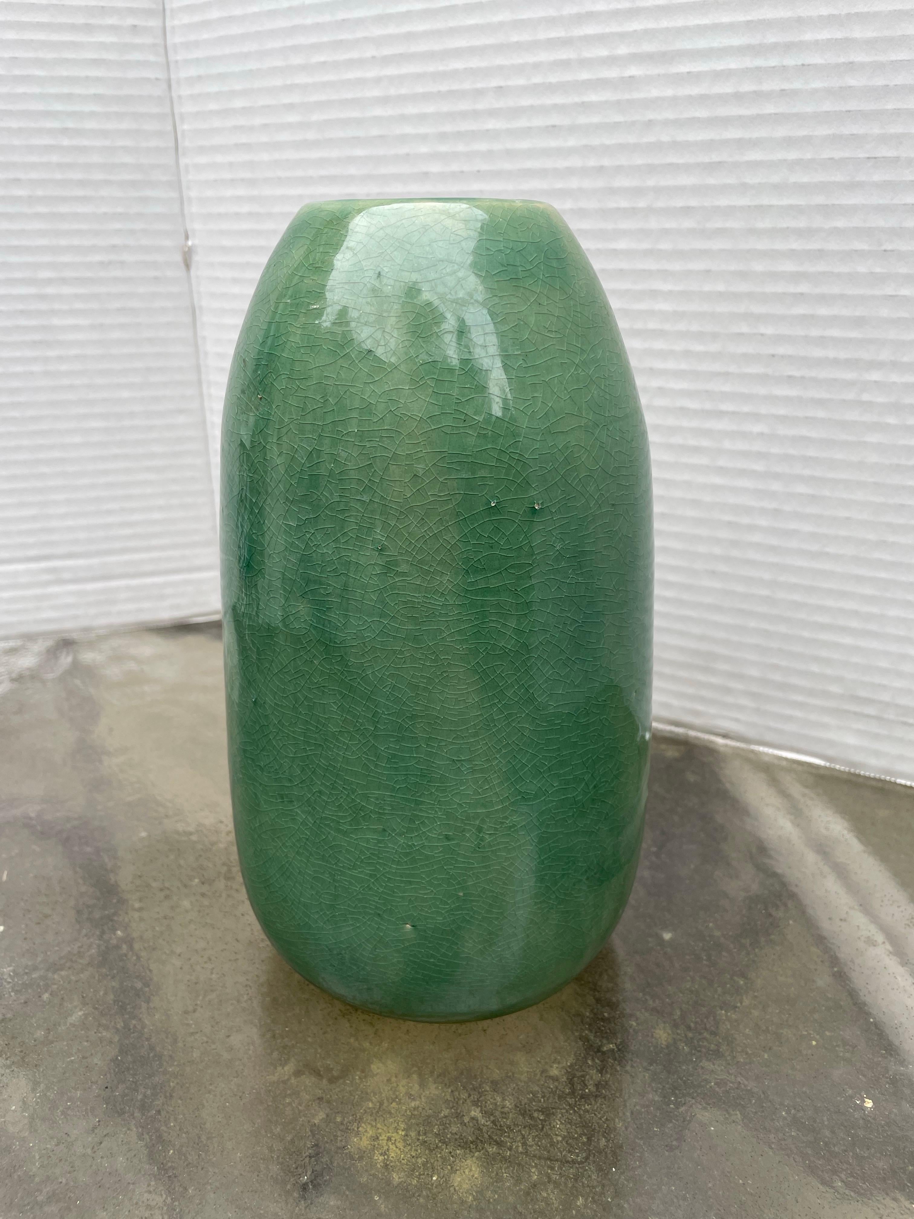 Beautiful piece of stoneware by Henri Simmen. 