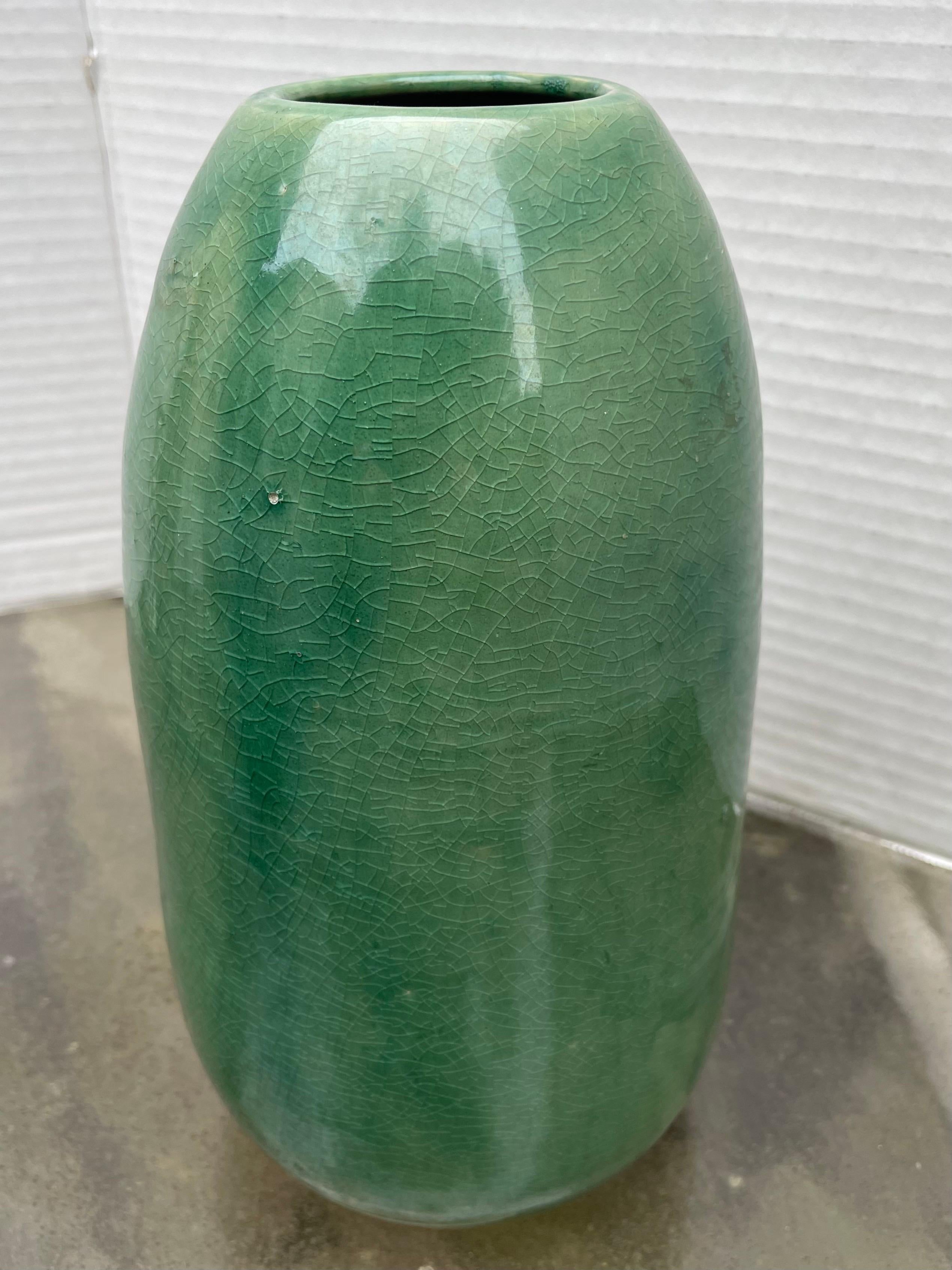 Henri Simmens 1920's stoneware vase For Sale 1