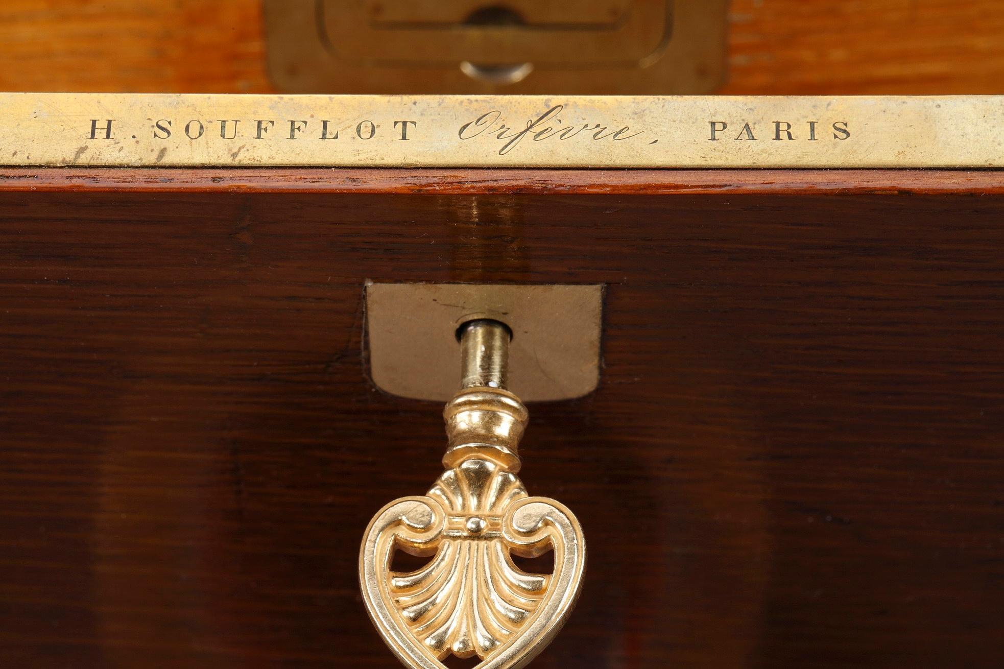 19th Century Henri Soufflot Silver Flatware Service, 164 Pieces