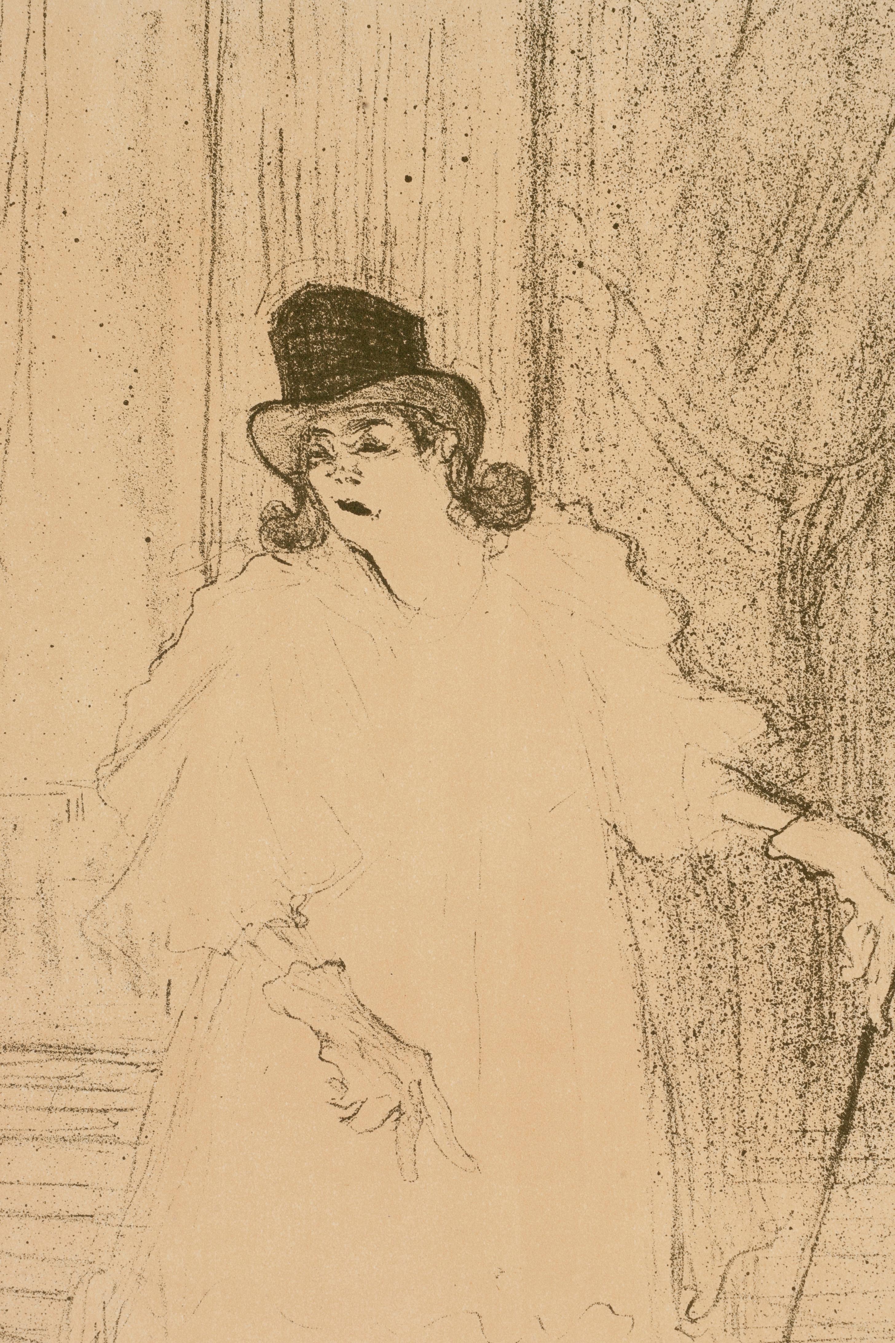Cecy Loftus - Print by Henri Toulouse Lautrec