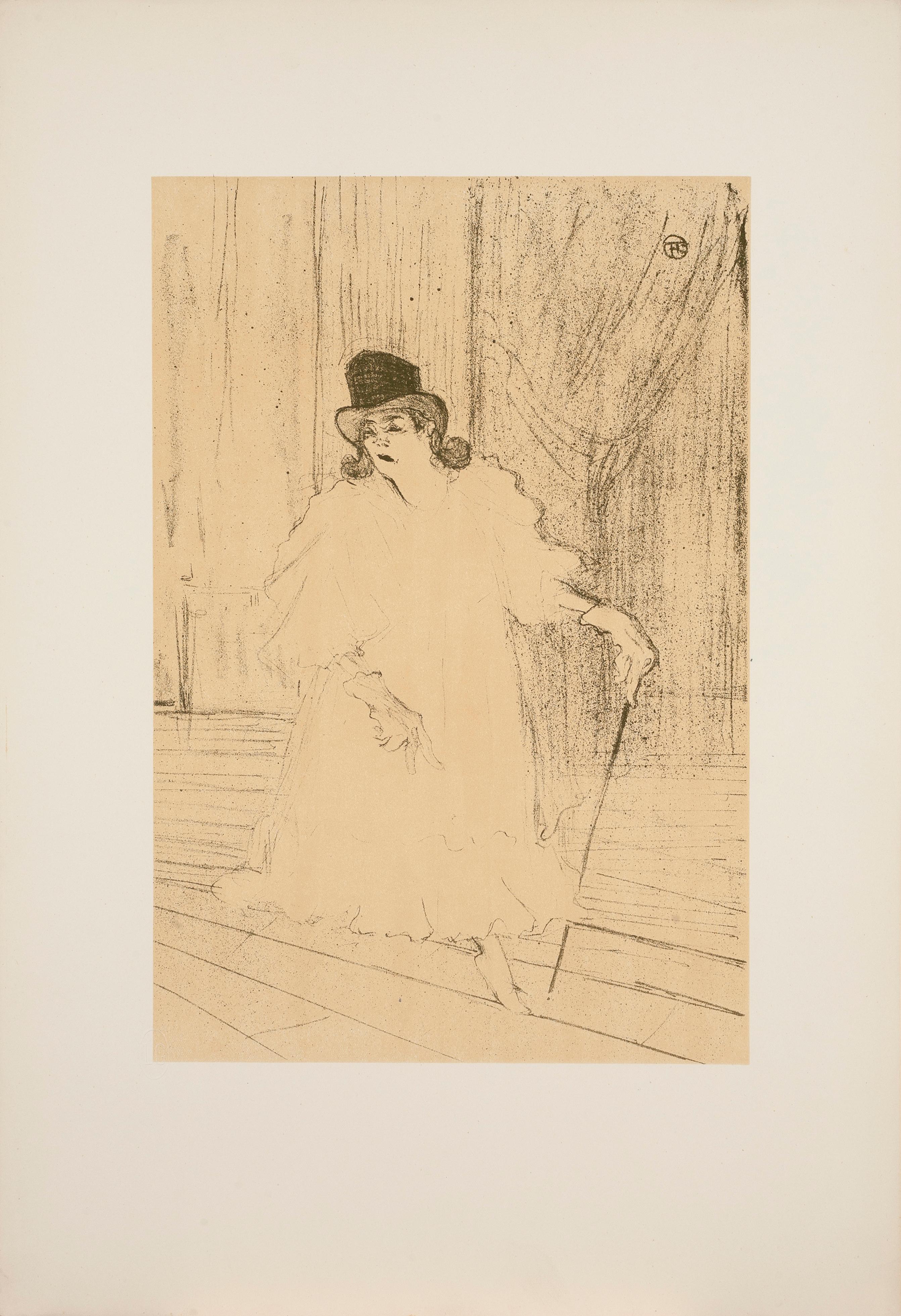 Landscape Print di Henri Toulouse Lautrec - Cecy Loftus