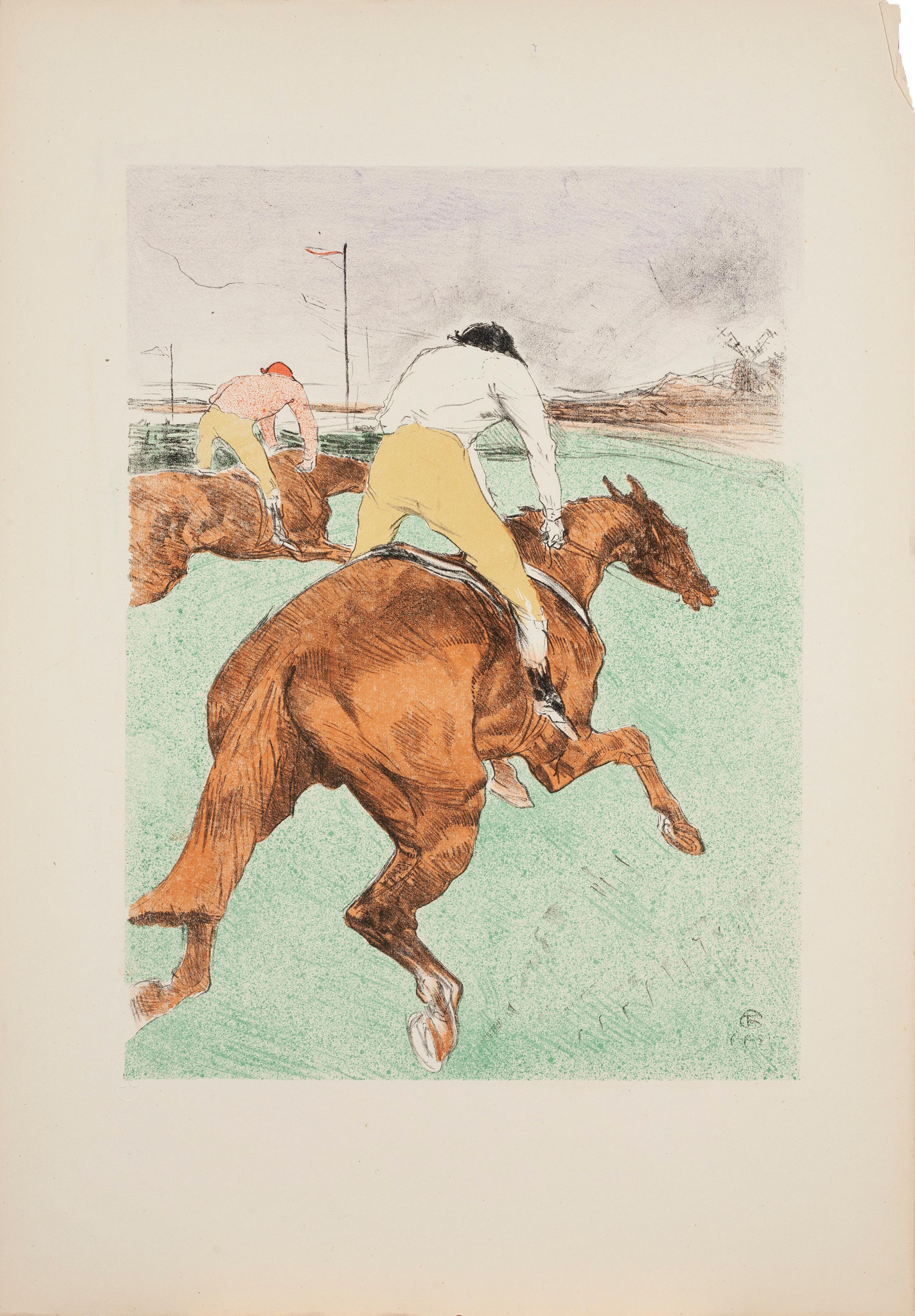 Henri Toulouse Lautrec Figurative Print - Le Jockey