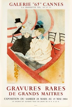 Gravures rares de Grands Maitres After Henri de Toulouse-Lautrec, 1964