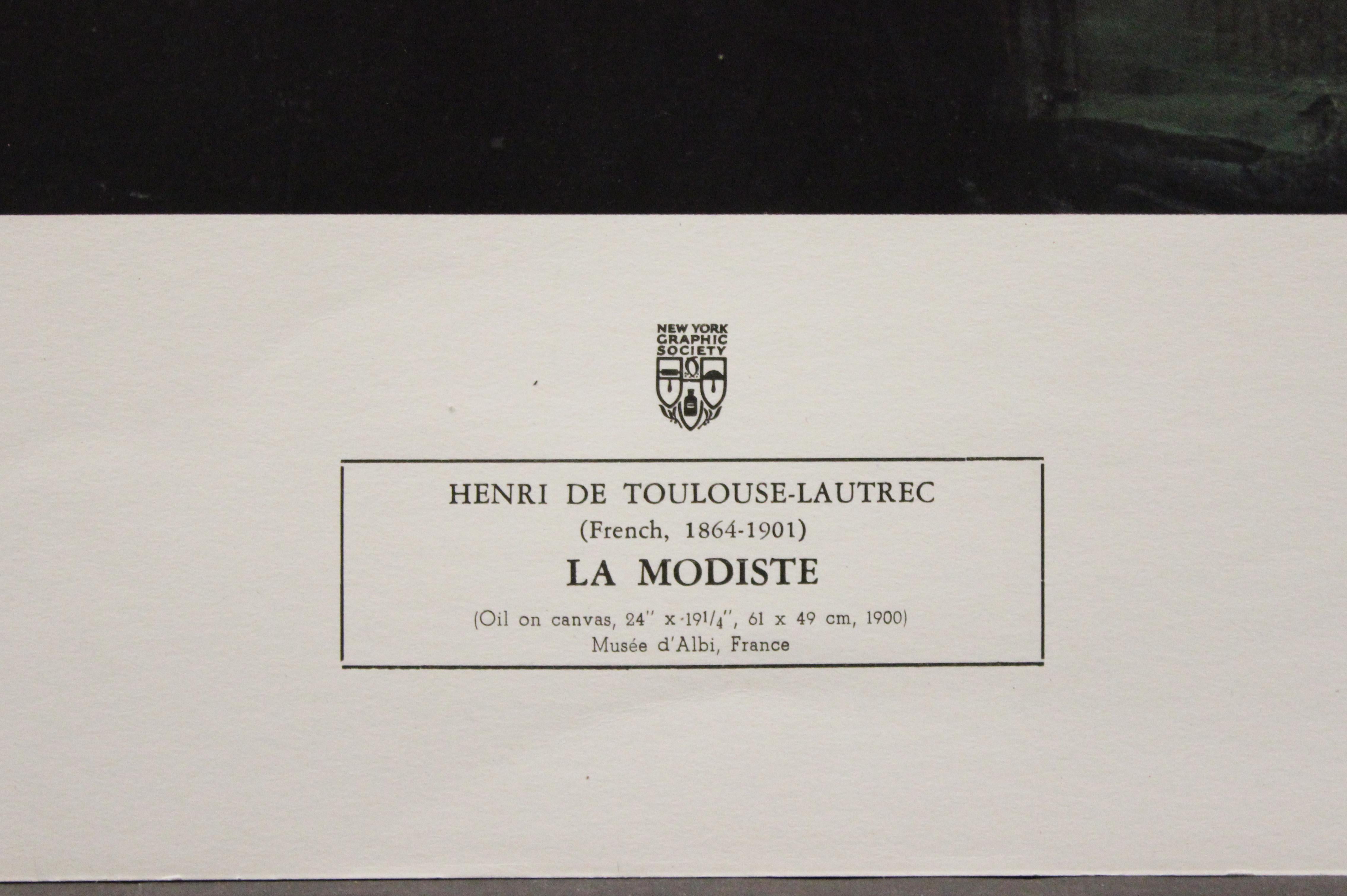 la modiste toulouse lautrec