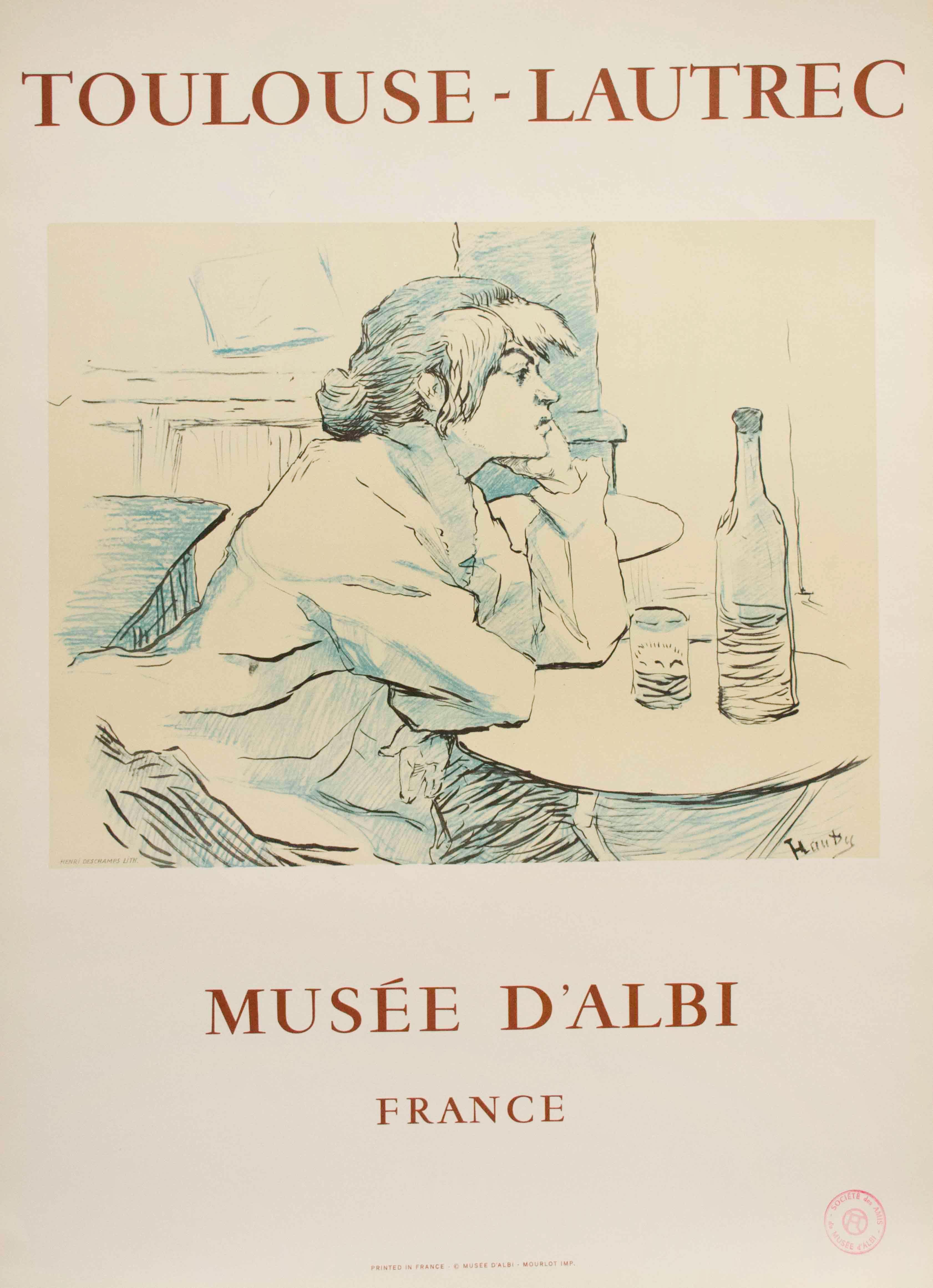 Henri de Toulouse-Lautrec Figurative Print - Musee D'Albi Poster