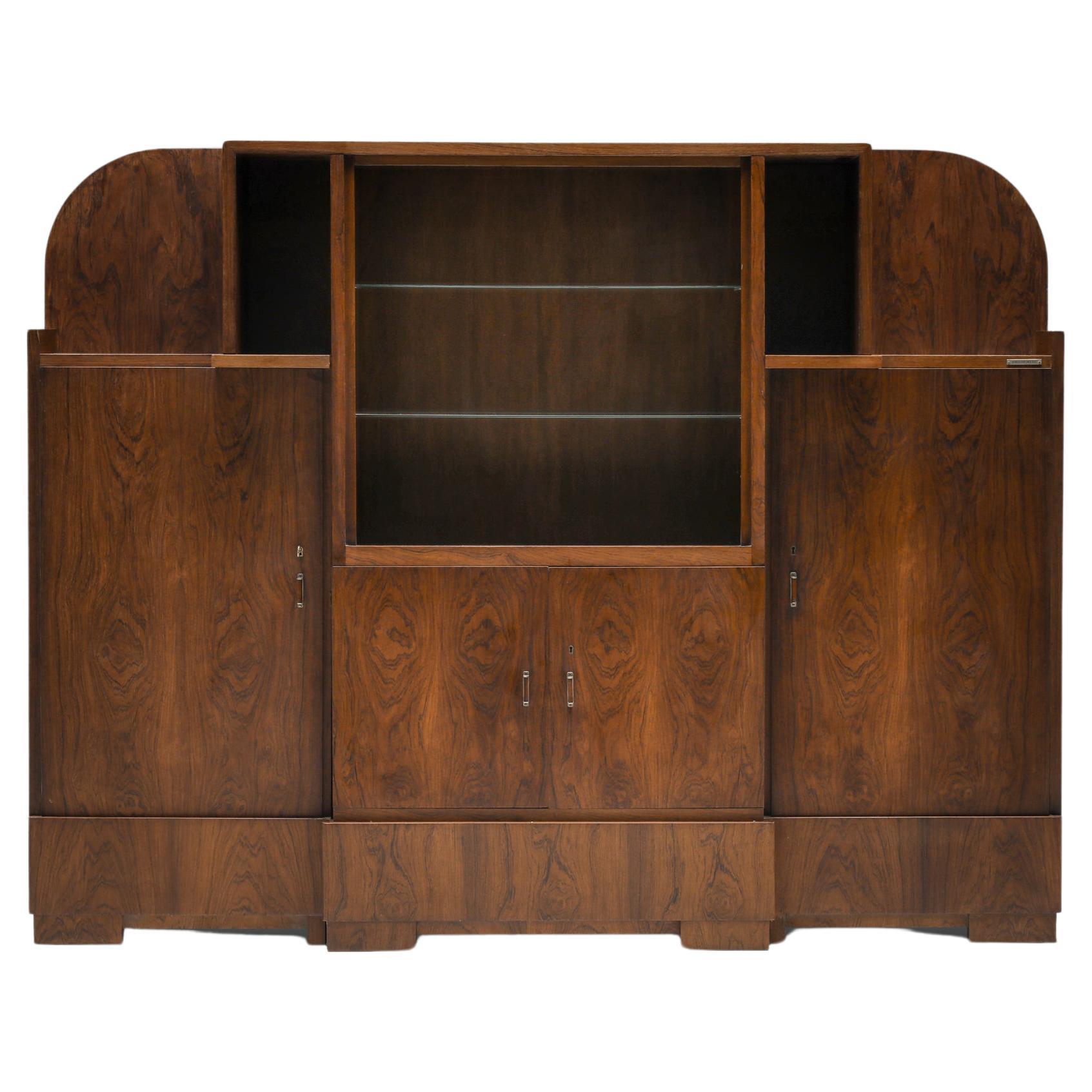 Henri van de Velde, Cabinet, High Board, Art Nouveau, 1930s For Sale