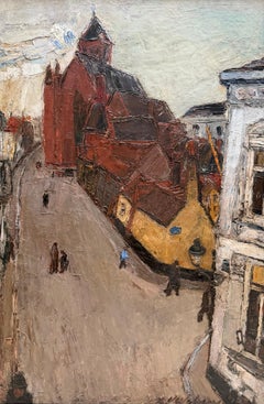 'The St. James’ Church in Bruges, 1941' by Henri Victor Wolvens (1896 – 1977)
