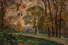 Henri Vincent-Anglade (1876-1956) - 1916 Oil, A Calm Evening