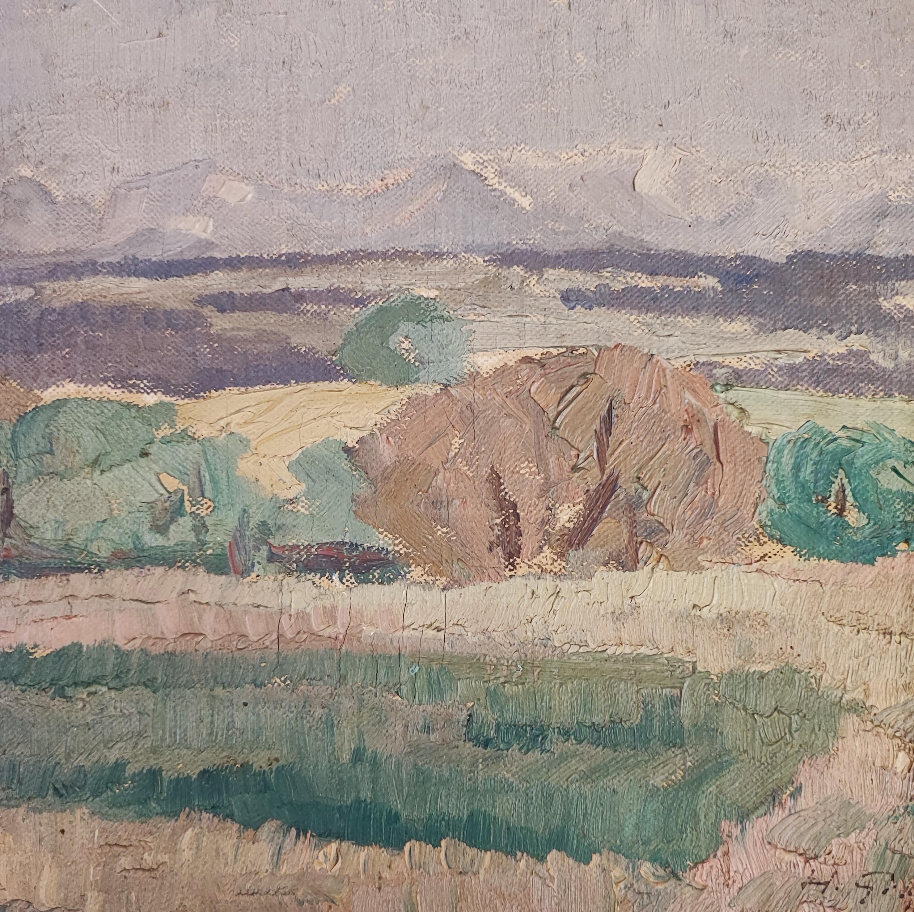 Obra sobre lienzo