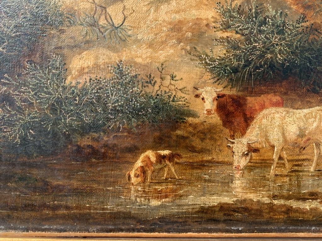 Henricus Antonissen - 18th century Italian landscape painting - Shepards 4