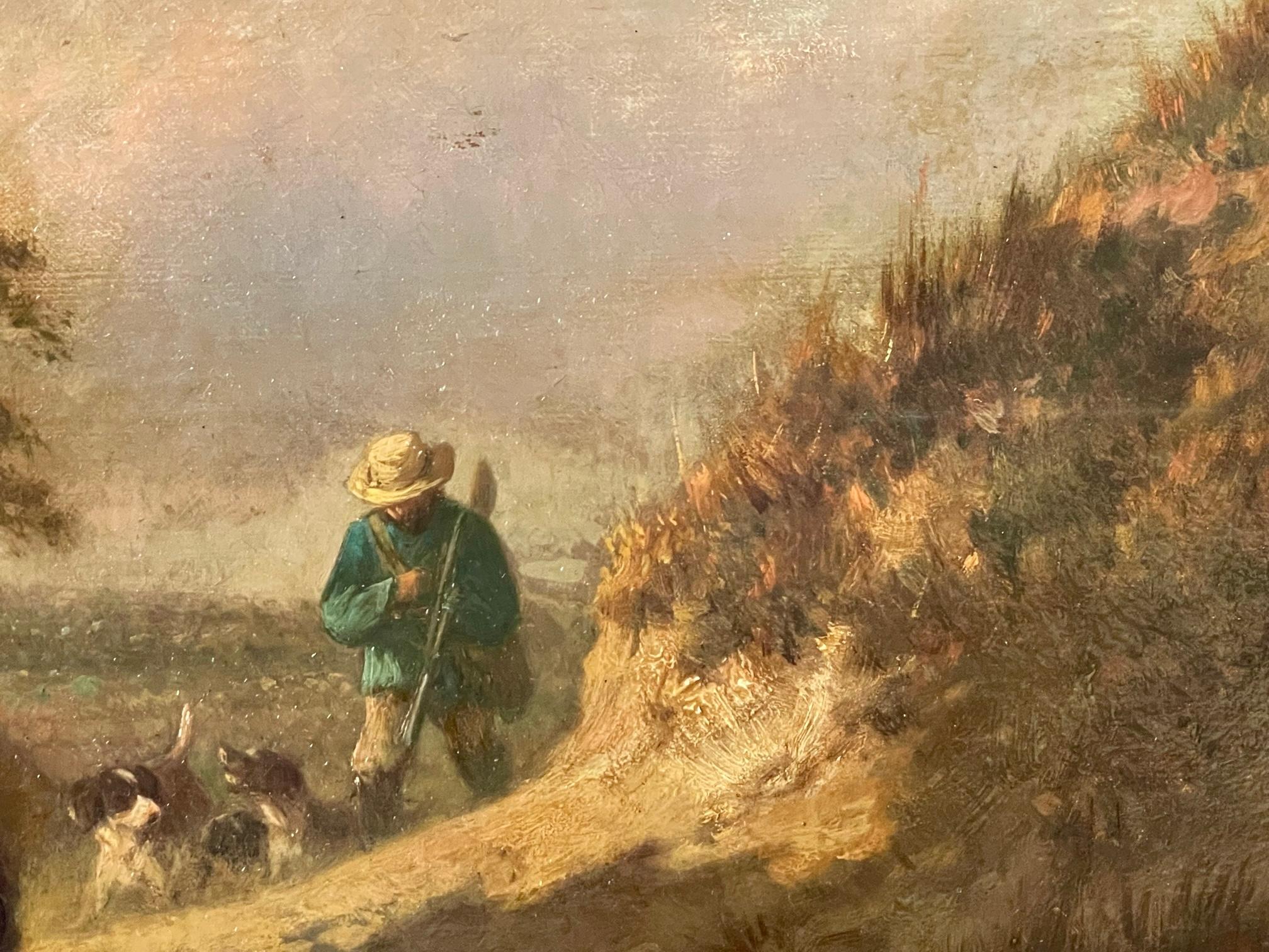 Dopo la caccia - Painting Naturalismo di Ronner-Knip, Henriëtte